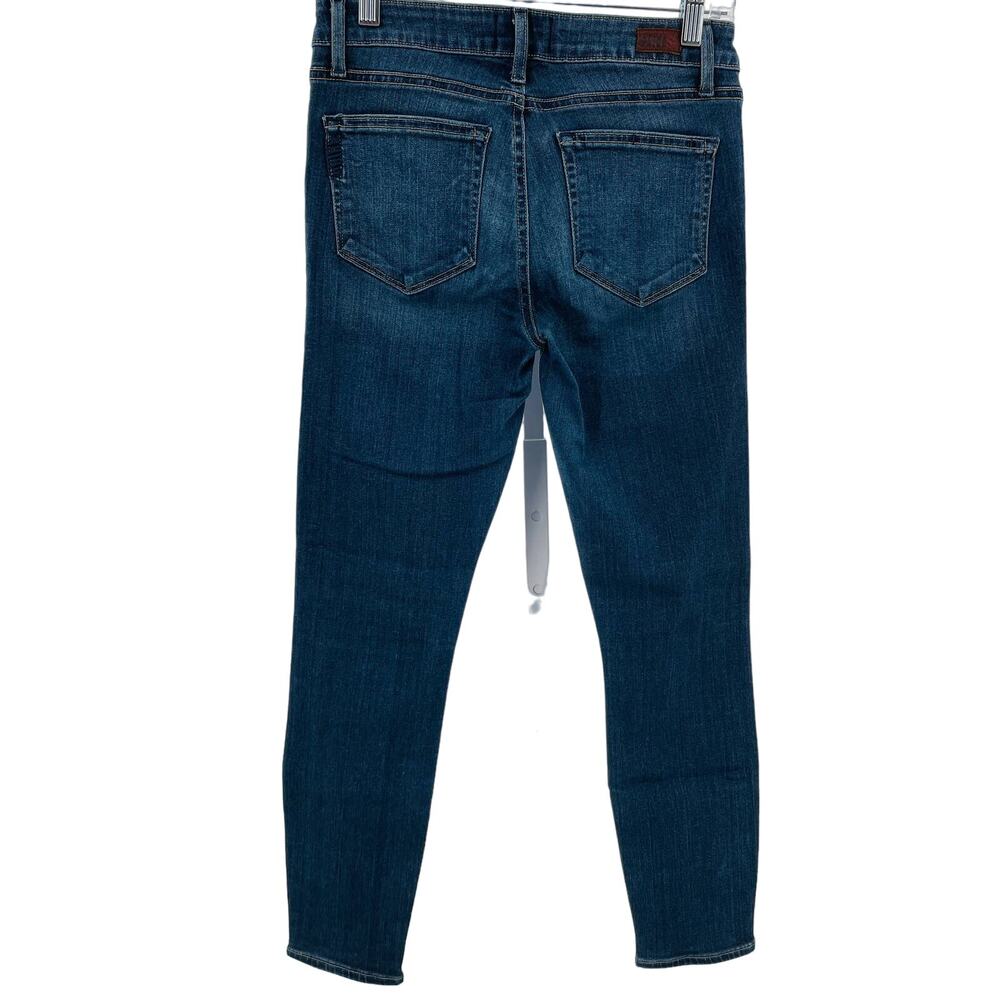 Paige Verdugo Ankle Stretch Medium Wash Blue Denim Skinny Jeans 27 - Picture 3 of 14